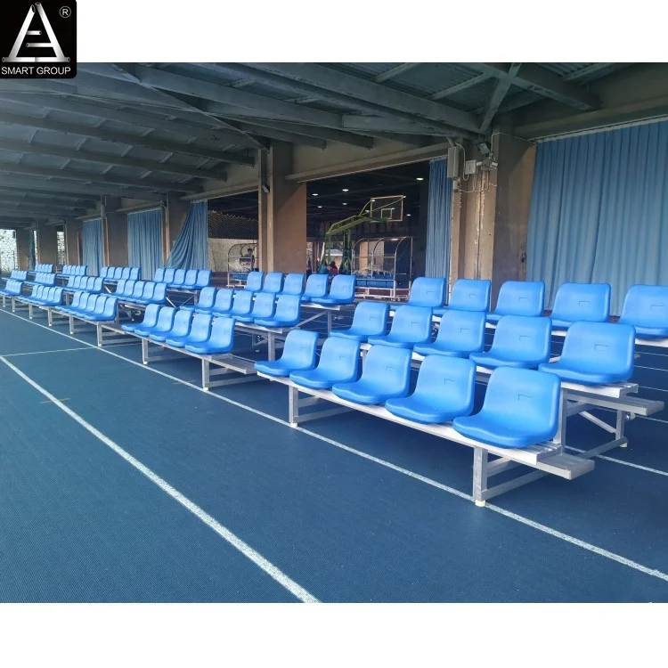 Factory Supply Aluminum School basketball Portable Stadium Bleachers