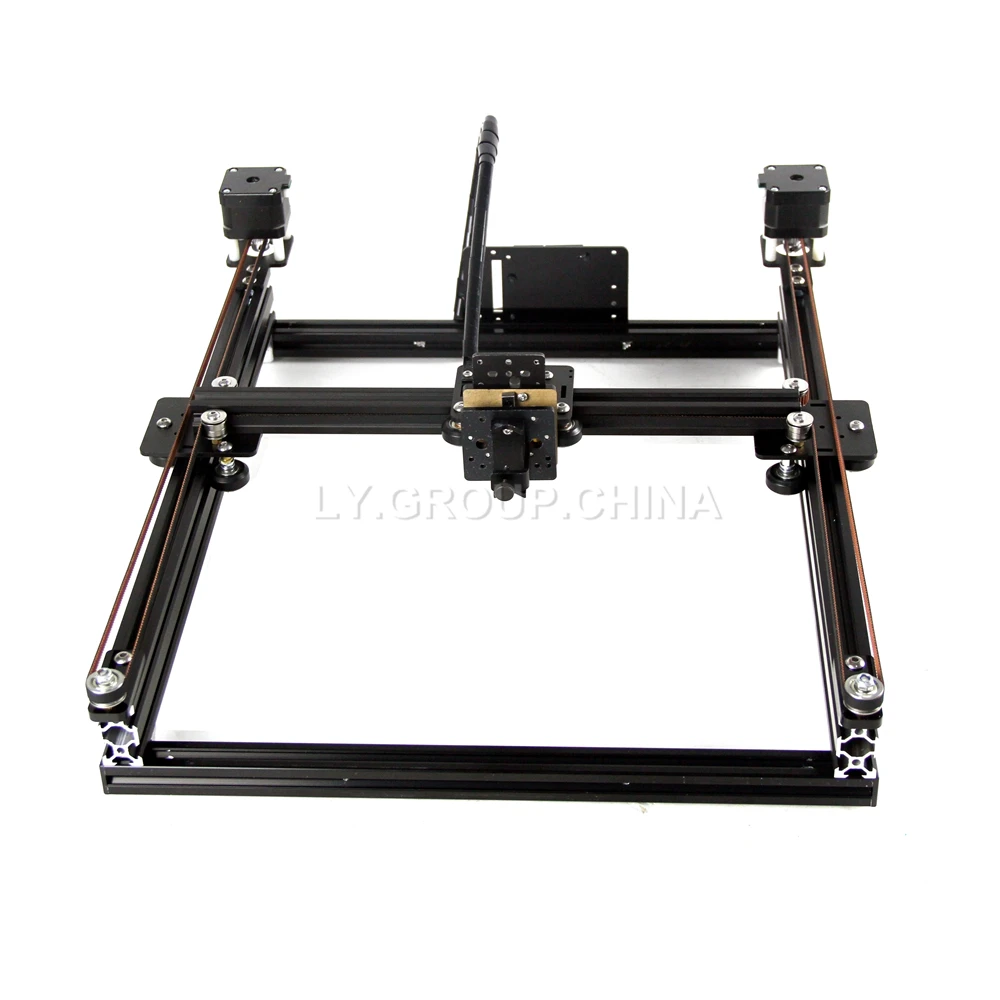 Imagem -02 - Desmontado ly Frame tipo Belt Polia Pen Desenho Robot Machine Lettering xy Plotter Esboço Escrita Ebb Motherboard Diy