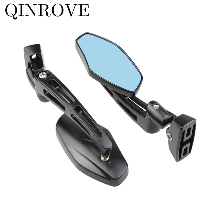 Motorcycle Rearview Mirror Aluminum Alloy Sportbike Side Convex Mirror for Suzuki GSXR 600 750 Hayabusa GXR1300R SV600S TL1000R