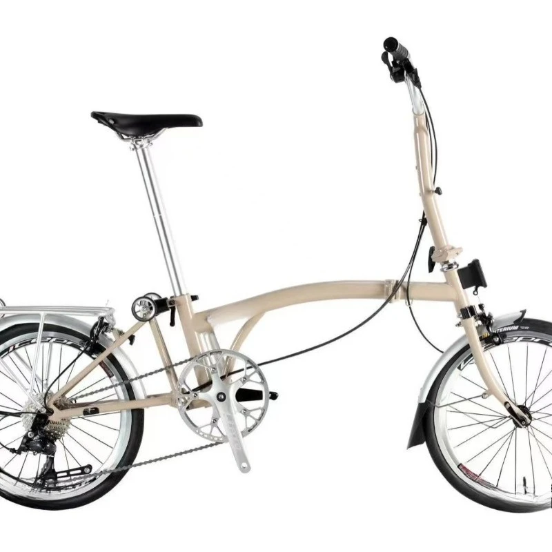 Triple folding car 16 inch 9 speed bicycle litepro portable ultra light retro promotion bicycle