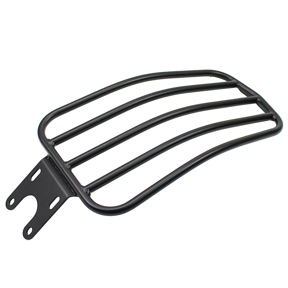 New Motorcycle Accessories For Indian Scout / Scout Sixty 2015-2021 Rear Mudguard Mounted Luggage Rack Chrome Plated Black