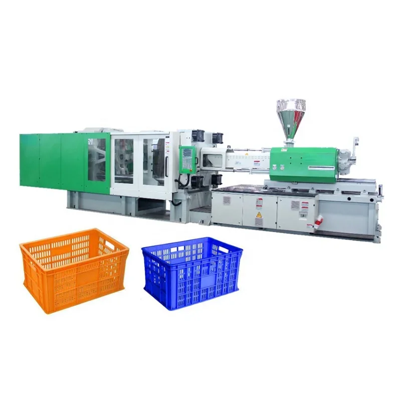 Plastic Fruit Vegetable Packing Supermarket Shopping Basket Foldable Crates Production Injection Molding Machine