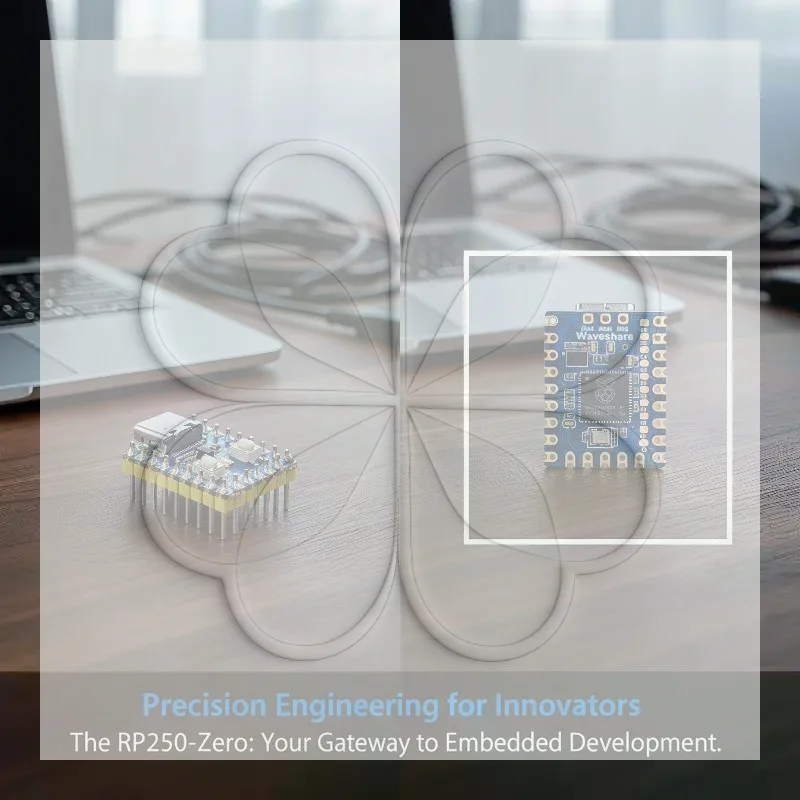 Raspberry Pi RP2350 Zero 2 Development Board Lightweight Embedded Microcontroller for Portable DIY Electronic Project Building