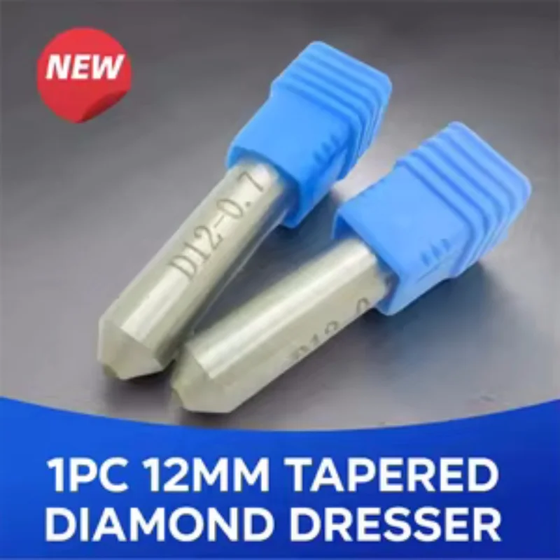 1Pc 12Mm Diamond Dresser Tapered Tip Grinding Wheel Dressing Pen Abrasive Sharpener For Grinder Stone Repair