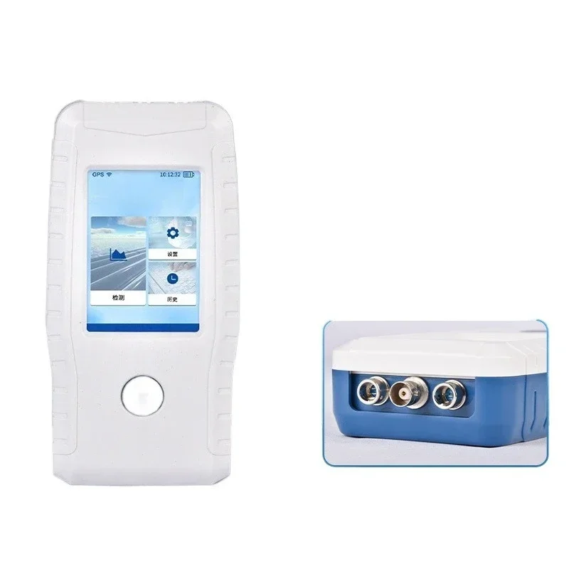 Flow Meter Portable Handheld River Reservoir Mingquhe River Flow Monitoring Ultrasonic Wave Flow Meter