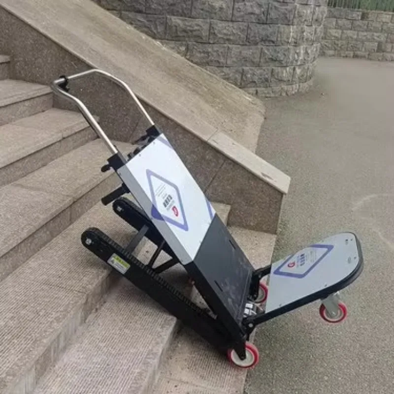 Electric folding stair climbers are suitable for moving furniture, appliances, and building materials.