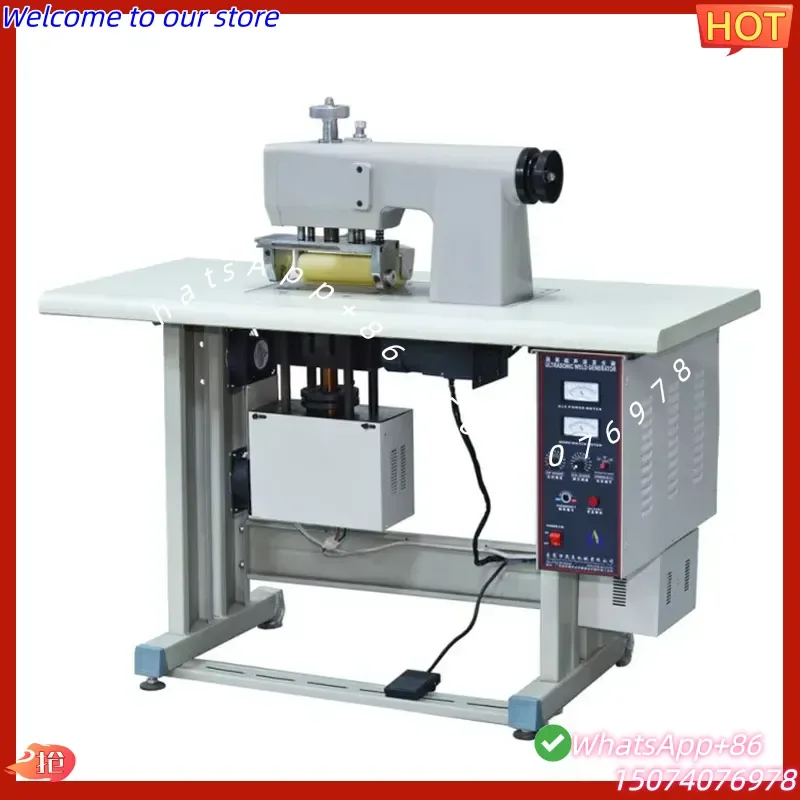 2026 Manufacturing China Ultrasonic Nonwoven Fabric Non-woven Cloth Fabrics Mask Automatic Bra Non Woven Bag Sewing Machine
