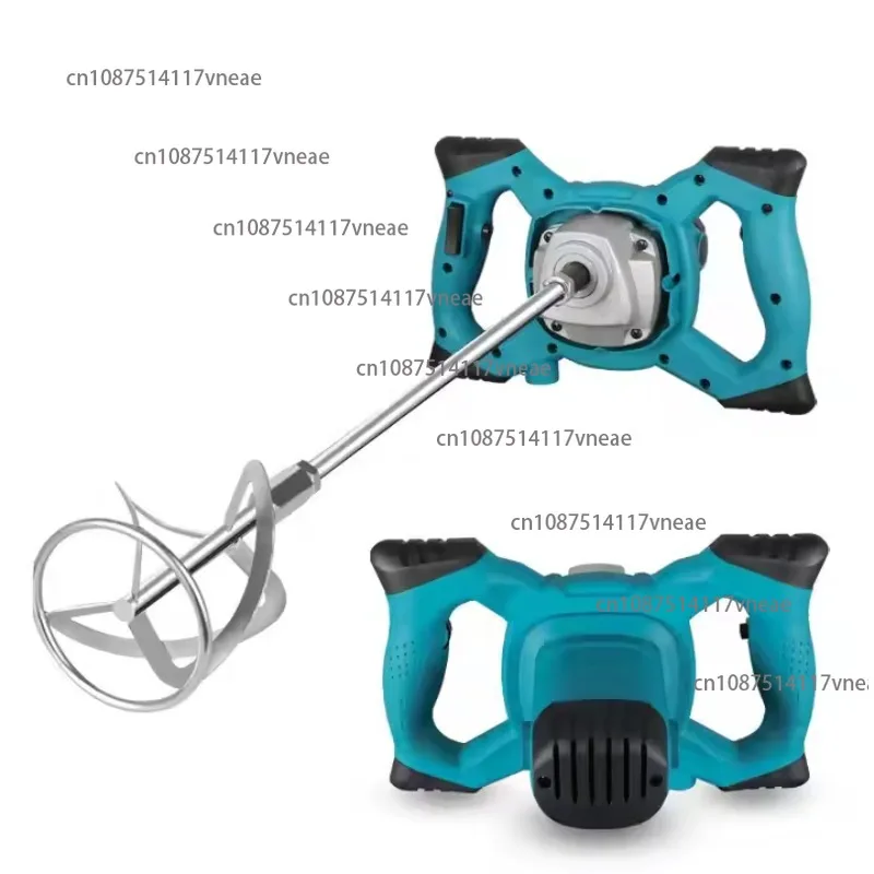 

Handheld Paint Cement Mortar Mixer,Concrete Mixer 110V/220V 2400W Electric Tools, Electric Steering Wheel Mixer,