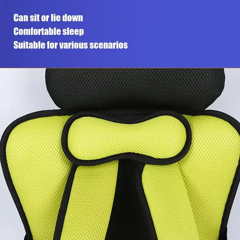 Portable Car Seat For Travel Child Booster Safety Seat Side Impact Protection Seat Protective Tool For RVs SUVs Mini Cars And