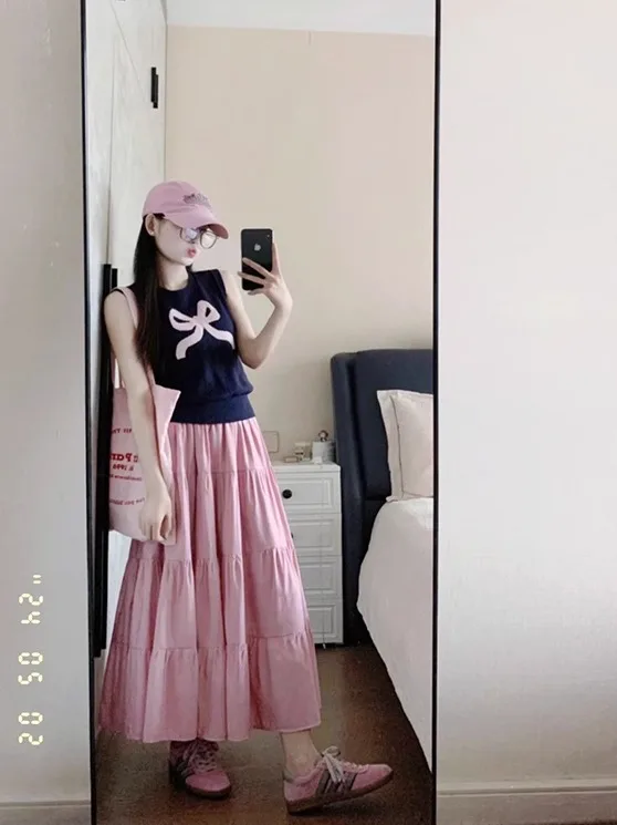 Süße Knoten Gestrickte Weste frauen Sommer Neue Faion Jugend Abnehmen Eis Seide Svel Top Oberbekleidung Casual Sle