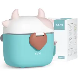 NCVI Baby Formula Dispenser with Scoop Portable Storage Formula Containers for Travel Food Container for Fruits, Snacks