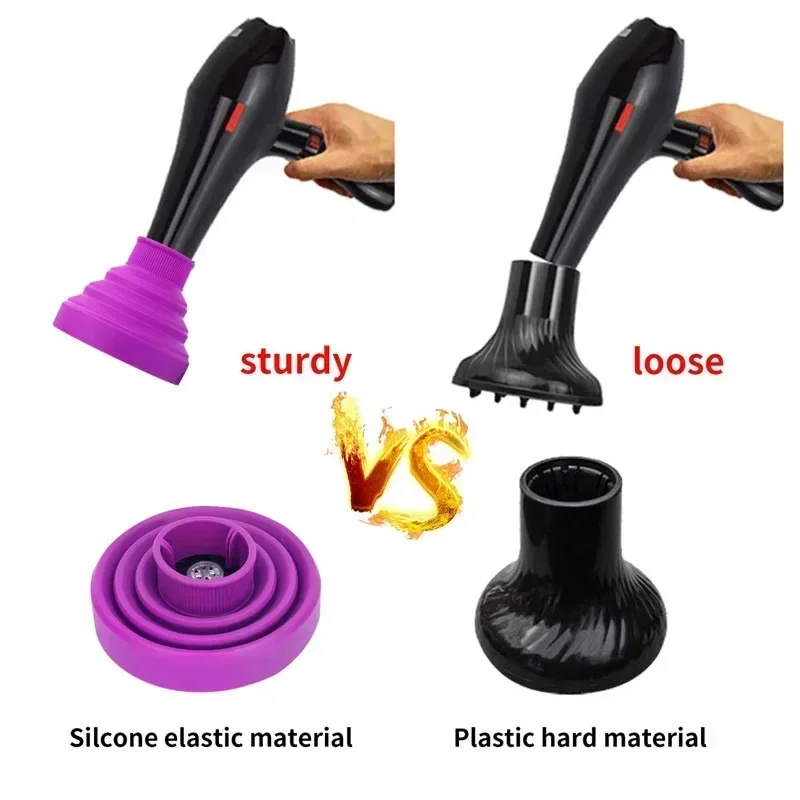 Suitable 4-4.8cm Universal Hair Curl Diffuser Cover Diffuser Disk Hairdryer Curly Drying Blower Hair Styling Tool Accessories