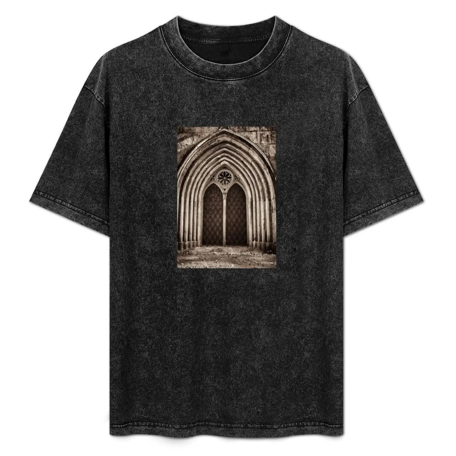 

Футболка Neo-Gothic Crypt для бега и занятий в спортзале, спортивная футболка с короткими рукавами