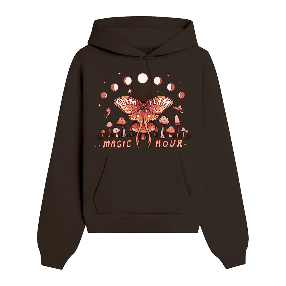 Hoodie Flim Flam Moth para homens e mulheres, streetwear de manga comprida, moletom com capuz, roupas engraçadas, nova moda, 2023