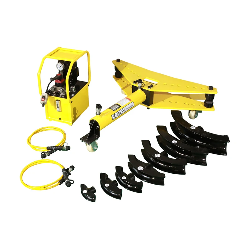 Split Type Electric Hydraulic Pipe Bender Suitable for bending thick wall steel pipe