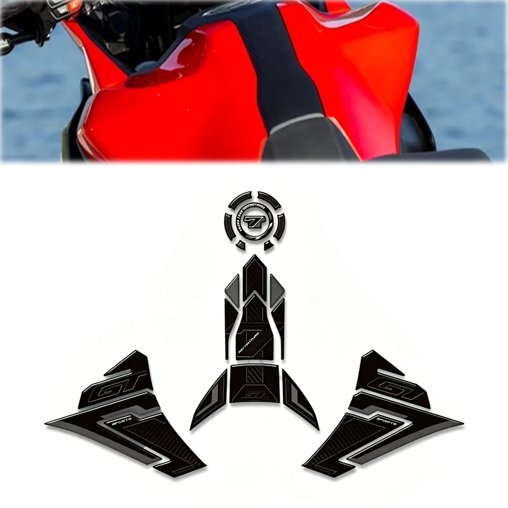 

New Decorative kit Motorcycle 3D Epoxy resin Protection Stickers Decals For Tracer 7 GT 7GT Y-AMT 2025 2026