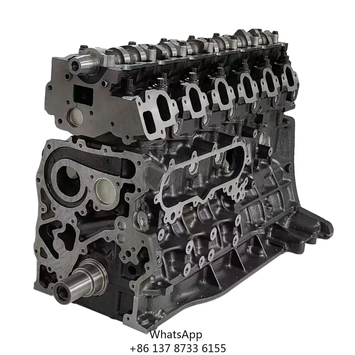 6 Cylinder 1HZ Diesel Engine Assembly Long Block 1HZ Motor ForToyota Land Cruiser