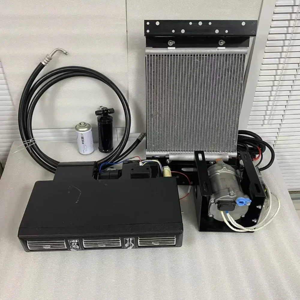 

Custom General Tractor Electric AC Cooler 24V 12v Hidden AC Air Conditioning