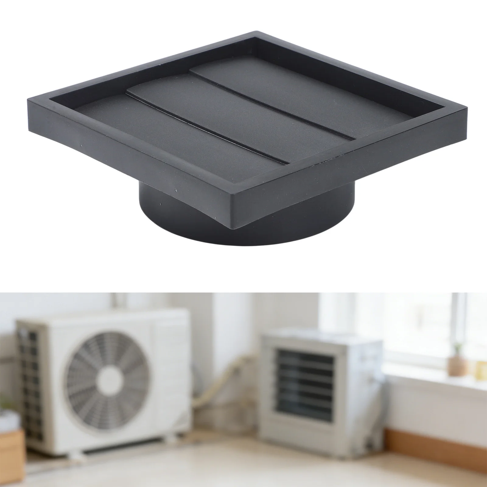 15cm Louvered For Exhaust Vent Cover Pest Prevention ABS Air Vent Grille Heating Cooling Vents Plate Outlet Ventilation Cover