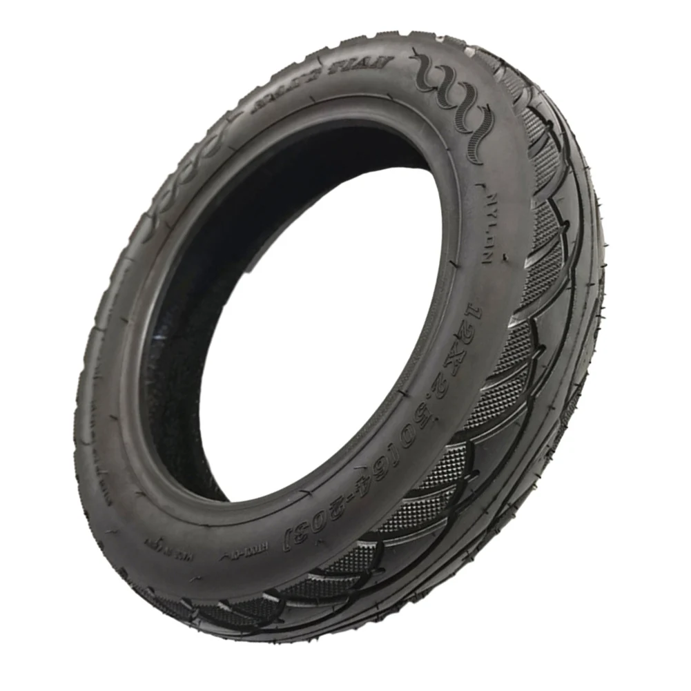 

12 Inch Tubeless Tyre 12x2.50(64-203) For E-Bike Scooter 12x2.50 Tire Electric Bicycle Thickend Tubeless Tire Scooter Accessorie