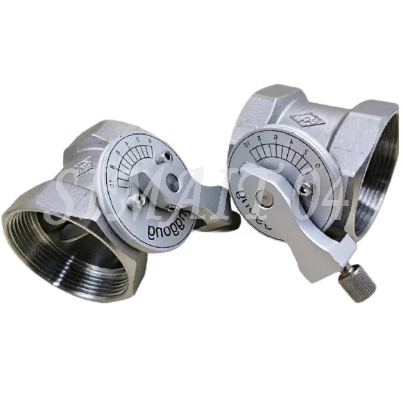 

Stainless Steel Air Valve/threaded Air Volume Control Valve with Scale, Threaded Butterfly Valve DN50