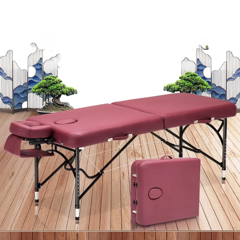 Elegant Aesthetic Massage Bed Classic Versatile Exquisite Glamour Massage Table Unique Creative Kosmetikliege Salon Furniture
