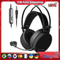 Nubwo N7 Gaming Headphones Black Microphones Bass Stereo Headset for Mobile Phone Computer TV Tablet With Mic