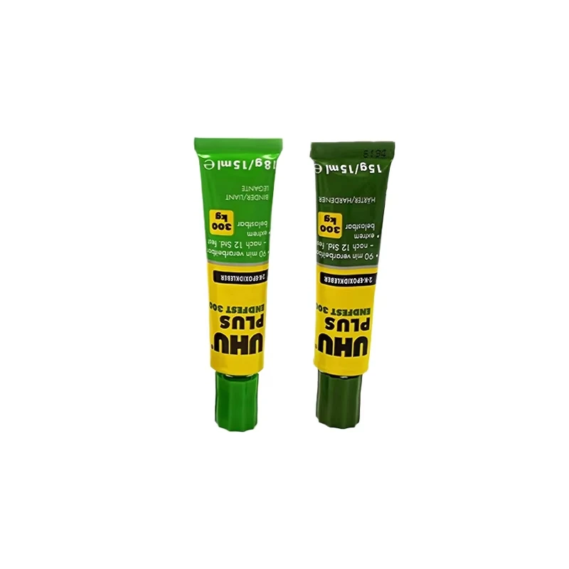 FOR UHU Plus AB Mix Curing Agent for Transparent Resin Adhesive Applications Original Product