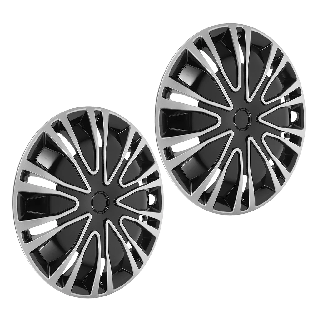

2pcs 13 Inch Universal Car Hub Caps Decorative Automotive Hub Covers Replacement Stylish Durable Wheel Center Caps For Trucks