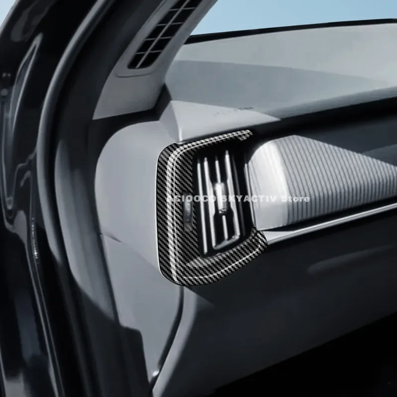 Car Dashboard Air Outlet Frame Cover Air Conditioner Vent Cover Trim for Mazda CX80 CX-80 Interior Accessories 2024 for RHD