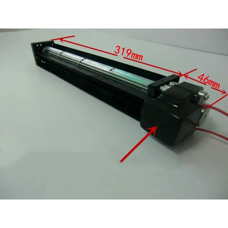 220V waterproof drum horizontal low noise heat dissipation cross-flow fan blower