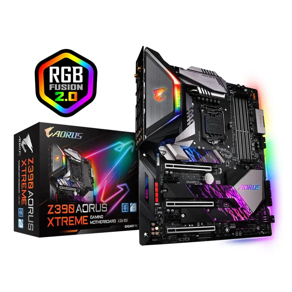 Z390 AORUS XTREME Used Supports 9th and 8th Gen Processors with 16 Phases IR Digital VRM Gaming Motherboard