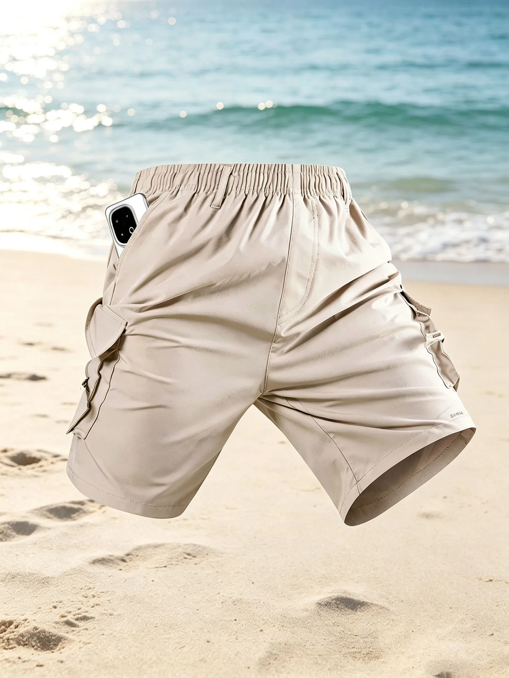 Men's Cargo Shorts Multi Pocket Casual Sports Summer Bermuda Shorts Loose Outdoor Travel Comfortable Durable Men Short Pants