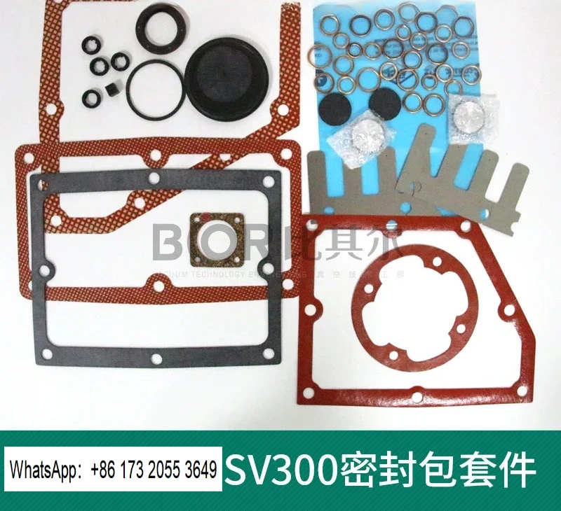 Vacuum Pump Repair Seal Kit SV300B SV300 SV200 SV100B 120 Maintenance Sealing Parts