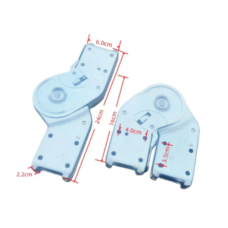Step Ladder Hinge Fitting, Thickened Elbow Joint Lock for Folding A-shaped Ladder Square Tube