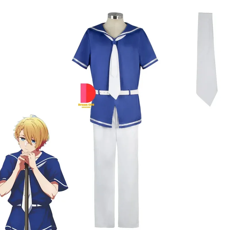 

Аниме Aqua Косплей Oshi No Ko Костюм Парик Hoshino Akuamarin Школьная форма Костюм для мальчиков и мужчин Подарок на Хэллоуин Новое поступление