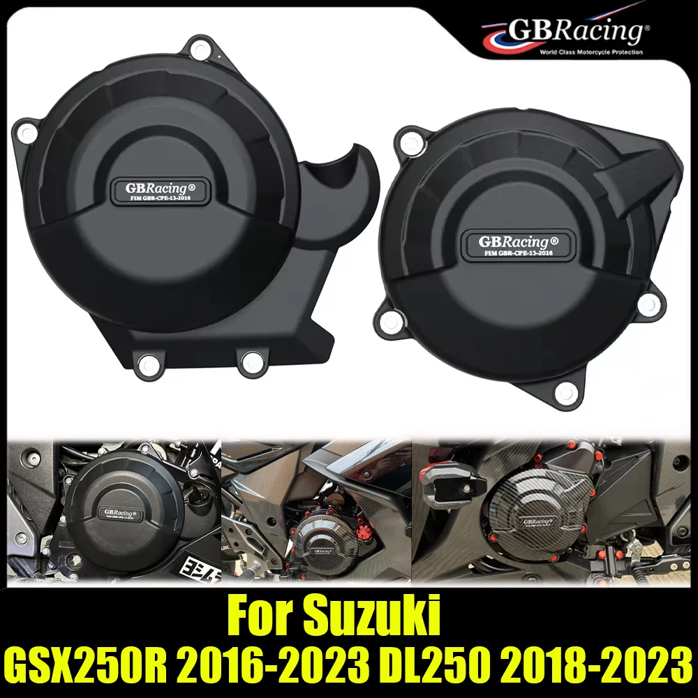 

GBRacing для SUZUKI DL250 2018 2019 2020 2021 2022 2023 GSX250R 2016-2023 мотоциклетная защитная крышка двигателя