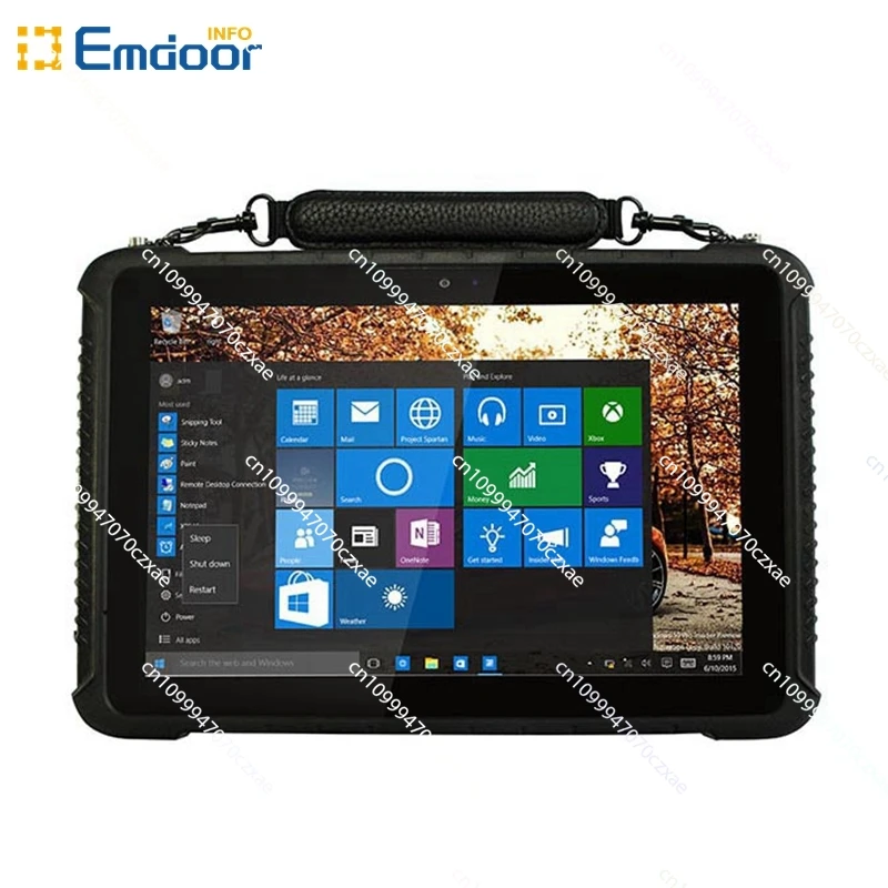 

Emdoor Best 10.1 Inch Android 128G Industrial IP68 Rugged Tablet Netbooks with NFC Fingerprint 1D 2D Barcode Scanner