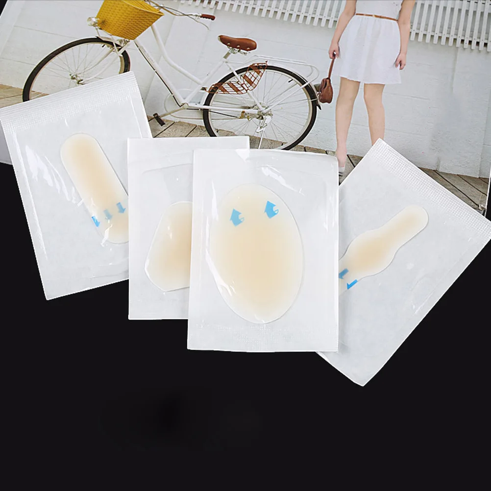 

10pcs Gel Cushions High Heels Sandals Flats Back Back Heel Inserts Heel Pads Protectors Insoles Foot Care Tools