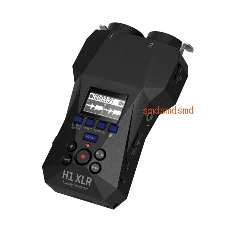 Handy Recorder with XLR/TRS combo inputs and dual AD converters for recording   H1 XLR
