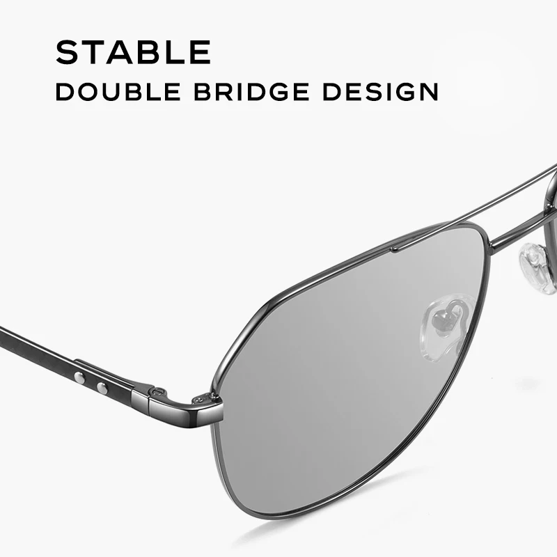 CAPONI Polarized Sunglass Men Photochromic CarbonFiber Sports shades Sunglasses UV400 Day Night Vision Brand designer BS23028