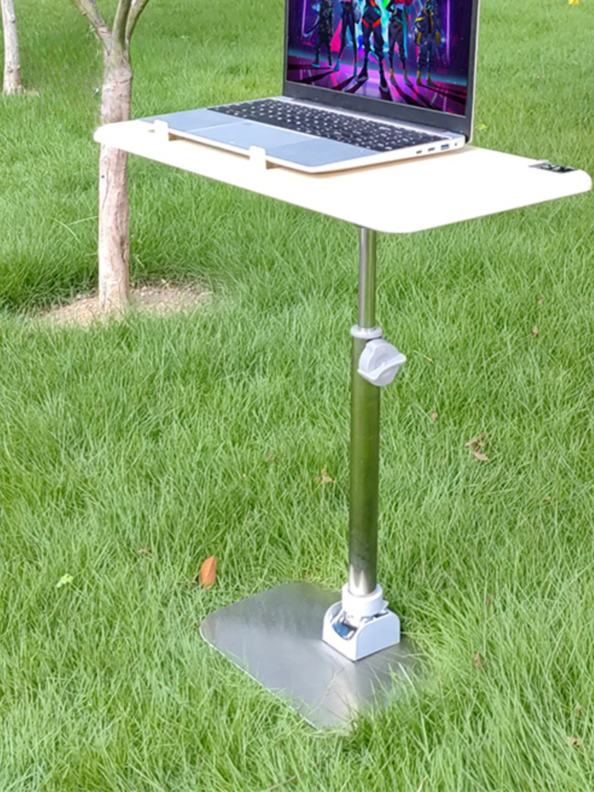 Car small dining table, writing desk, back seat, car small table, outdoor RV folding table