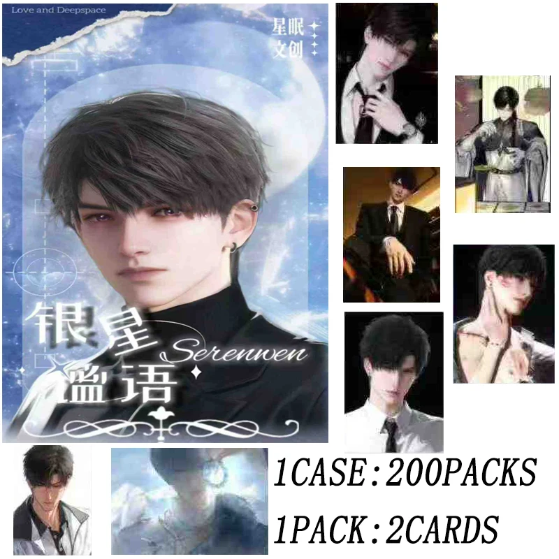 

400 шт./коллекционные карточки Love And Deepspace, коробка-бустер, коллекция аниме для девочек, игра, редкие UR SR SP, подарки для персонажей