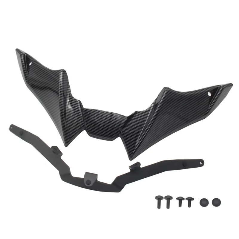 

Motorcycle Front Downforce Naked Spoiler For MT-09 MT09 SP 2021-2023 Motorcycle Accessories Carbon Fiber