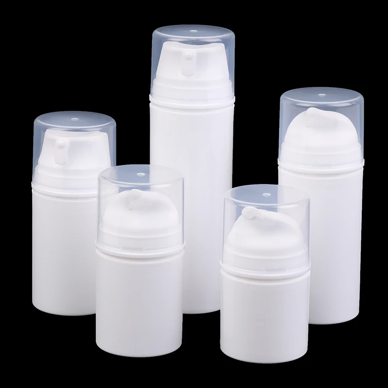 Airless Cosmetic Travel Size Vacuum Pump Bottles, Refillable Emulsion Dispenser for Cosmetics, Airless Container Set 35g-200g - view 6