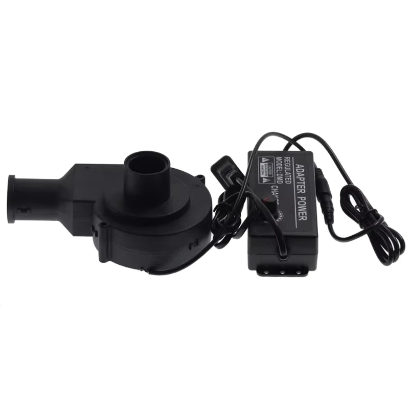 12V Dual Ball Lagering Brushless Radiator Blower ventilator met Speed ​​Controller voor DIY Inflatables houtskoolstarter