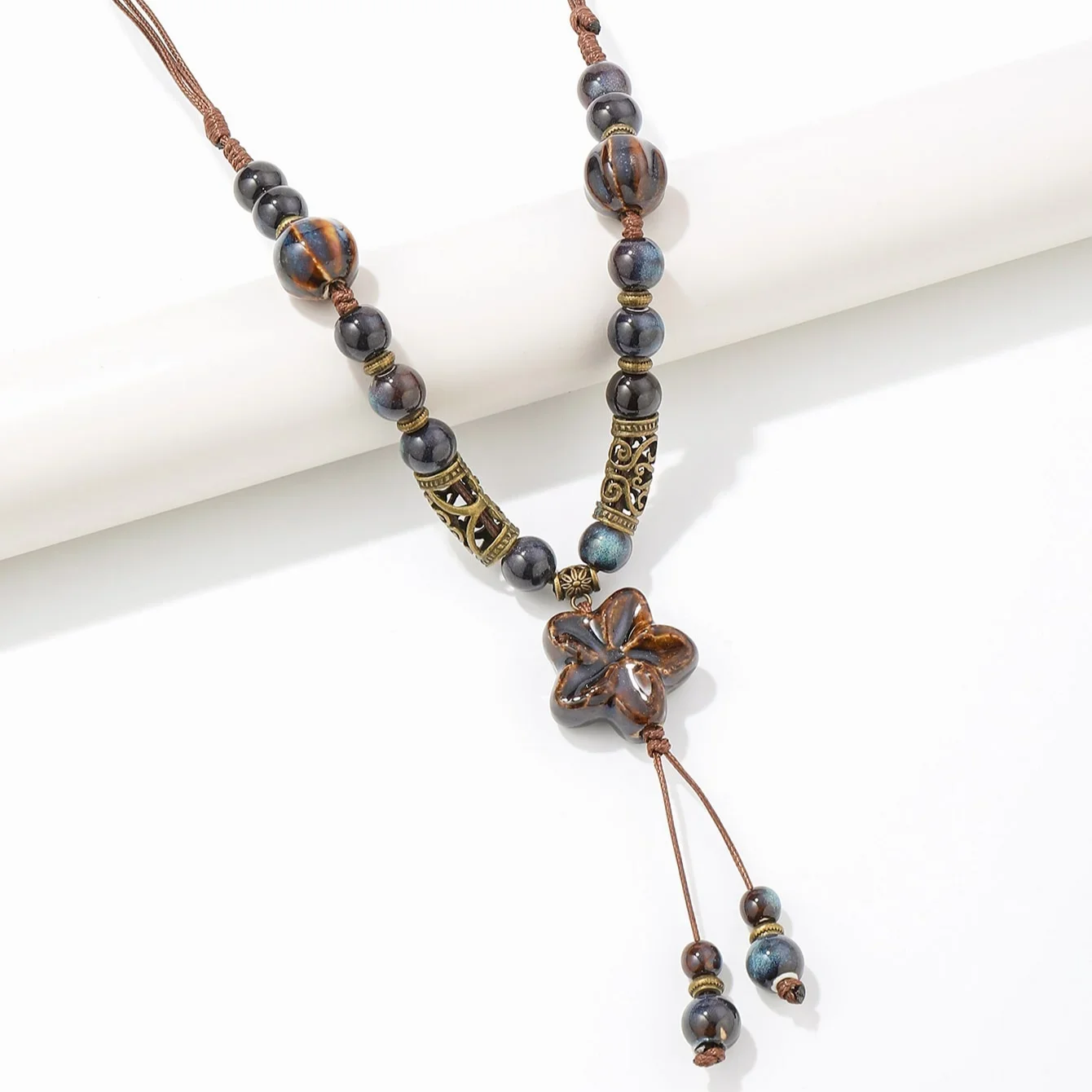 

A Charming Portilla Style Necklace Suitable for Women Jewelry and Daily Wear