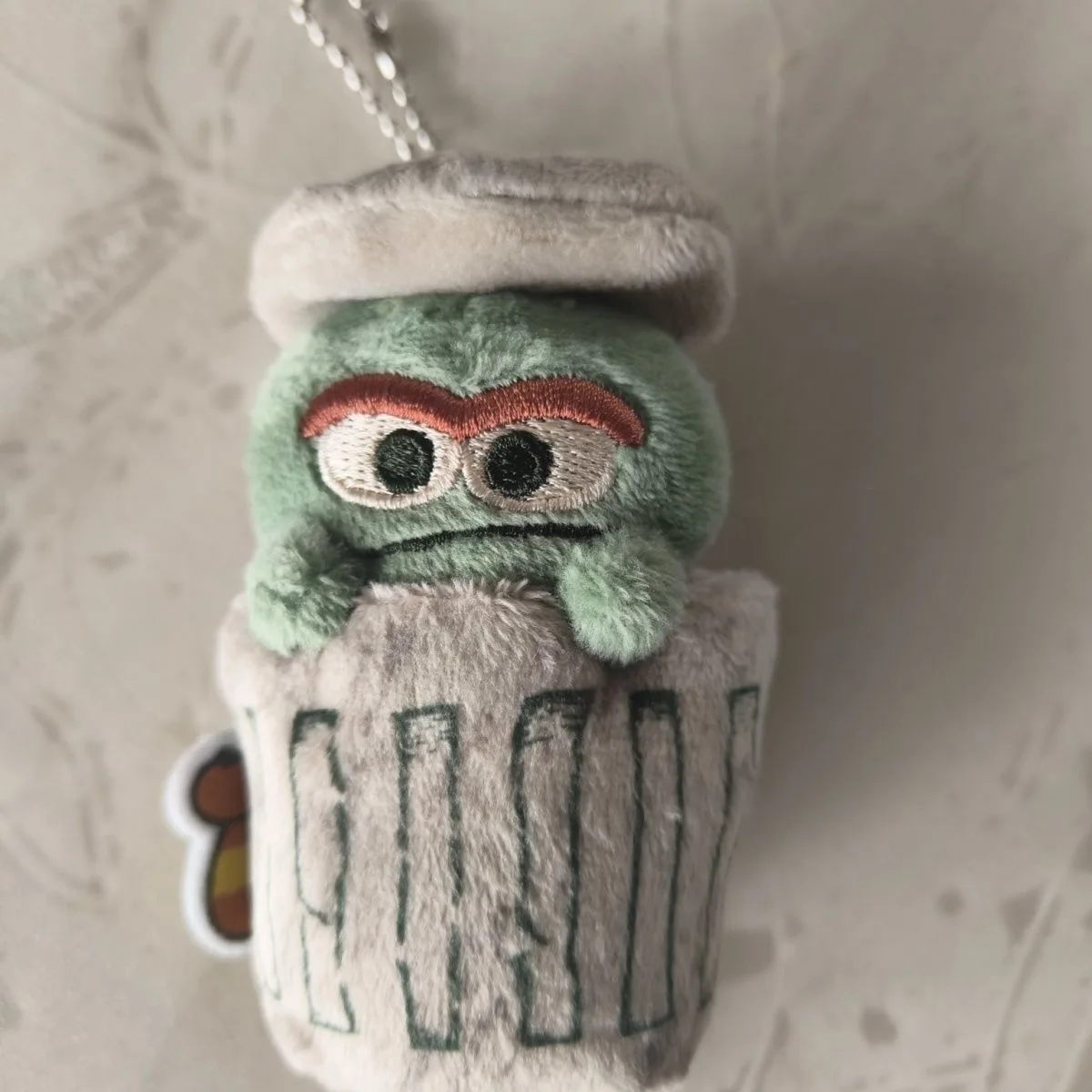 Genuine Sesame Street Plush Toy Keychain Anime Doll Collection Christmas Gifts Bag Accessories