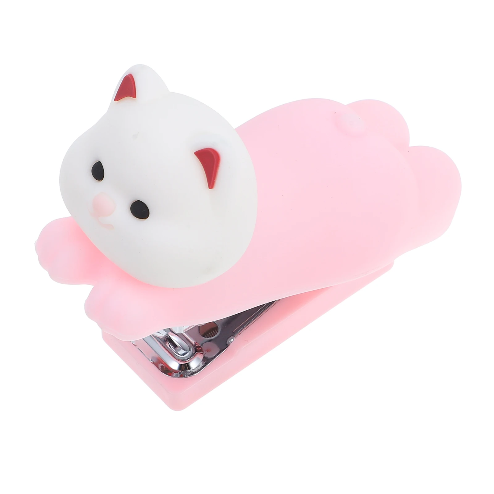 

Cartoon Stapler Pvc Silicone Portable Cute Animal Design Handheld Stapler Office Classroom Desk Decoration