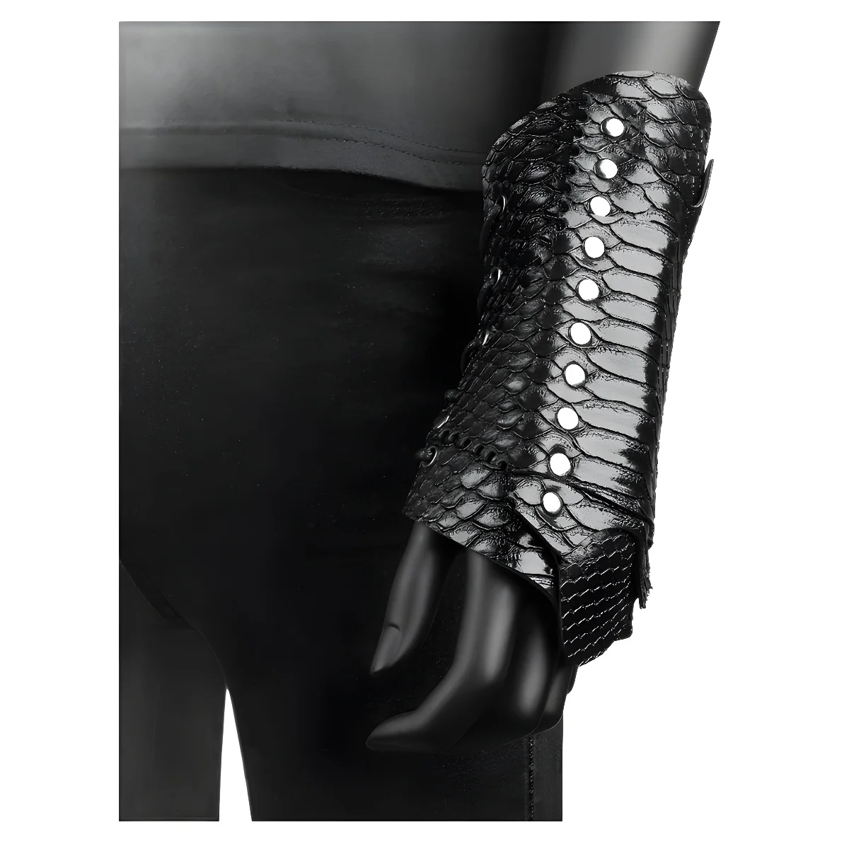 

New Cross-border Medieval Retro Snake Pattern Wrist Guard Cosplay Stage Props Film And Television Hand Guard Clothing Accessorie